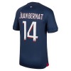 Maillot de Supporter Paris Saint-Germain 2023-24 Juan Bernat 14 Domicile Pour Homme